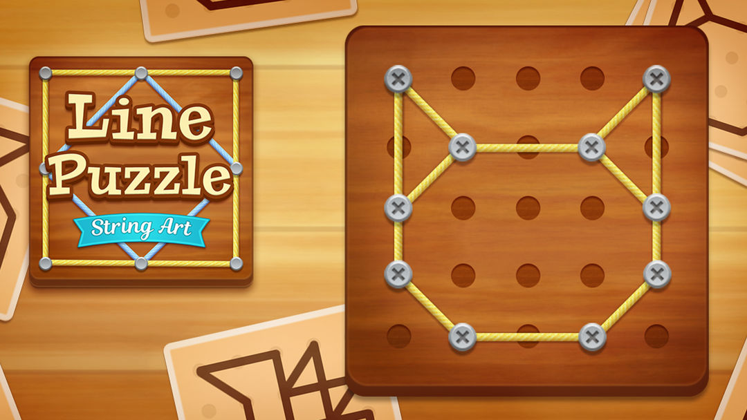 Line Puzzle: String Art ภาพหน้าจอเกม