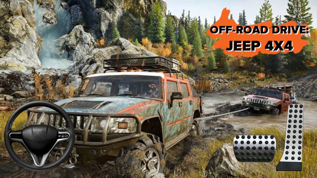 Off-road Drive: Jeep 4x4 ภาพหน้าจอเกม
