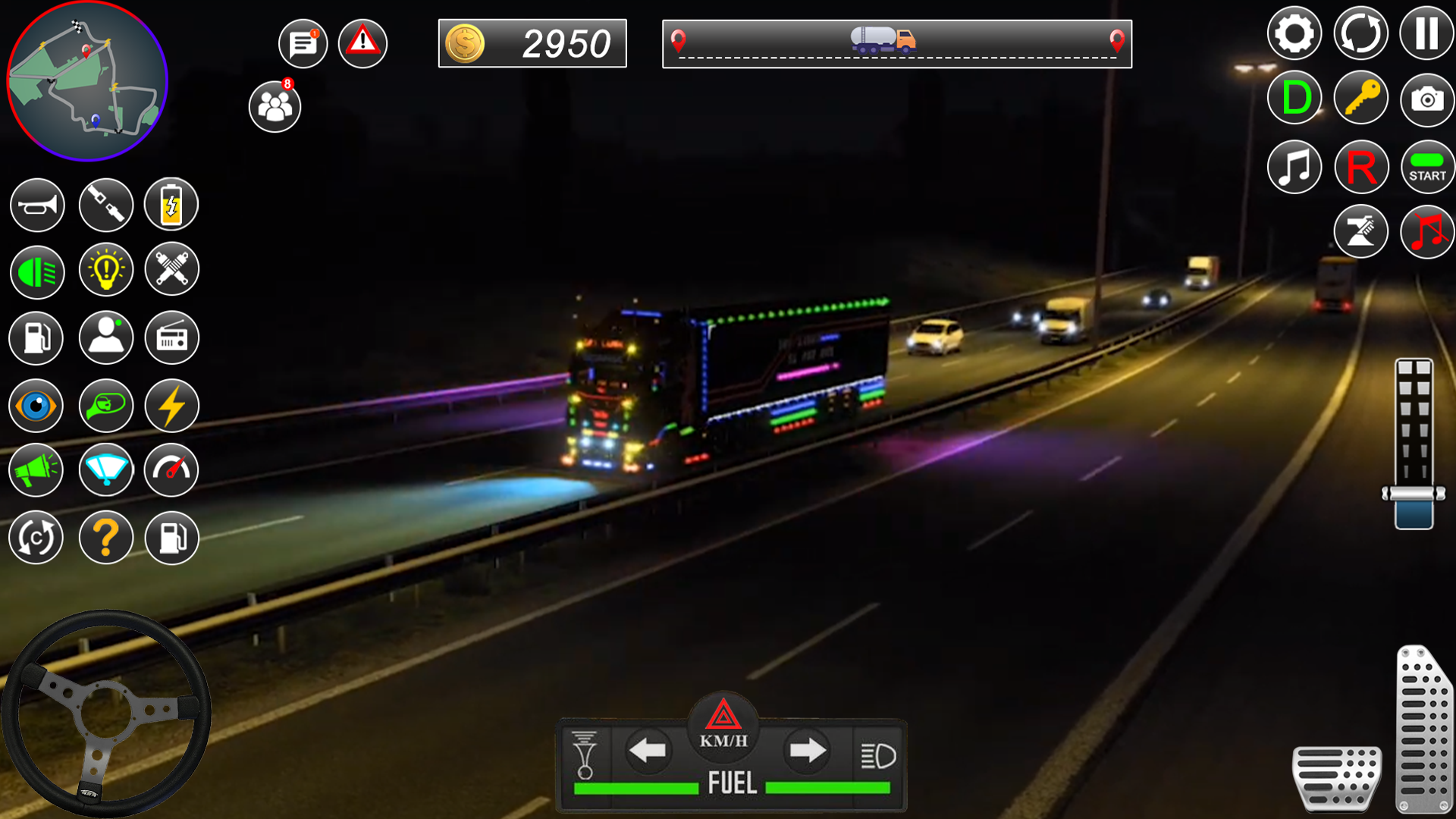 Screenshot of US Cargo Truck Simulator 3D