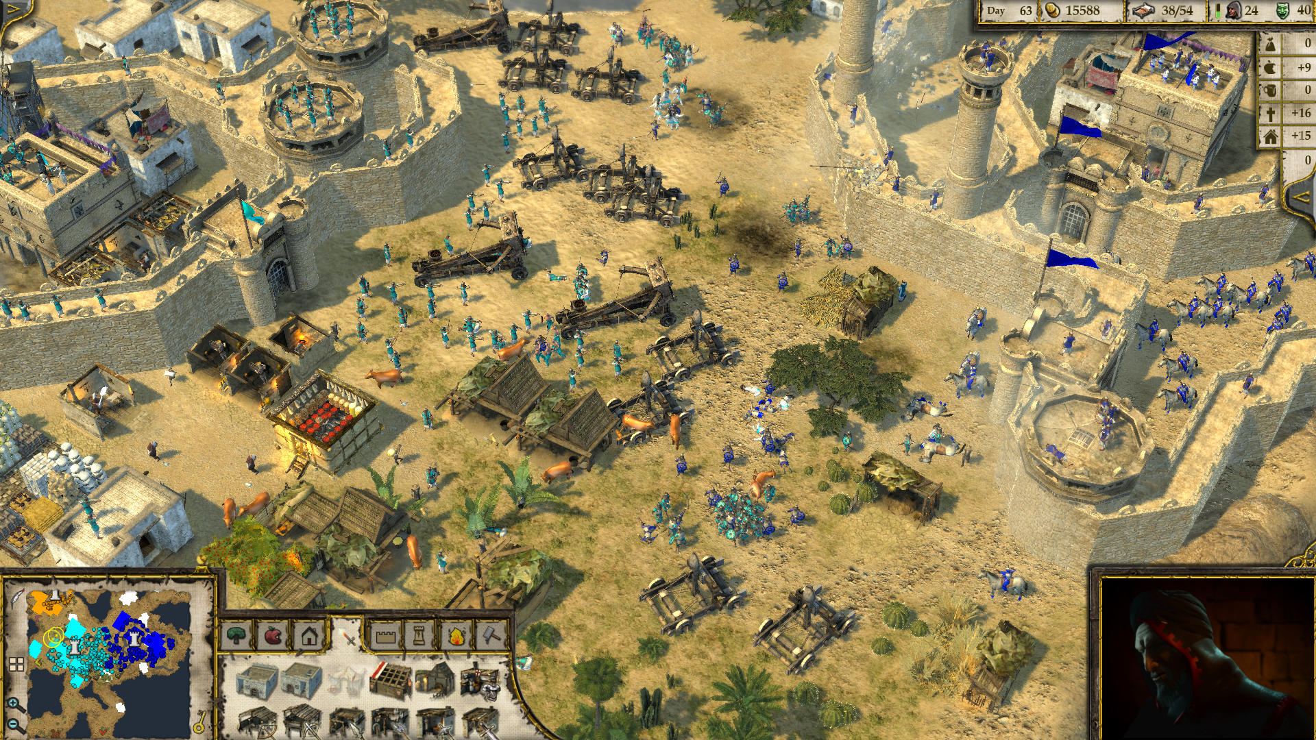 Stronghold Crusader 2 ภาพหน้าจอเกม