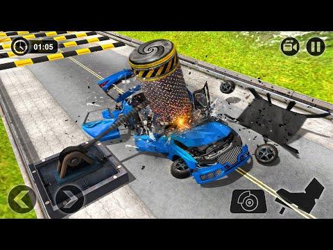  ภาพหน้าจอของวิดีโอ Speed Bump Crash Challenge 201