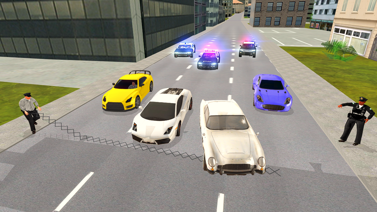 Super Car Racing Simulator Game Screenshot