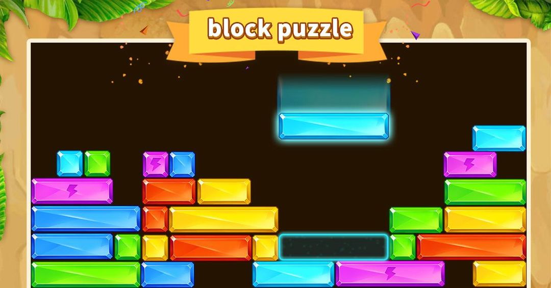 Screenshot of Gem blast - new slidey block puzzle