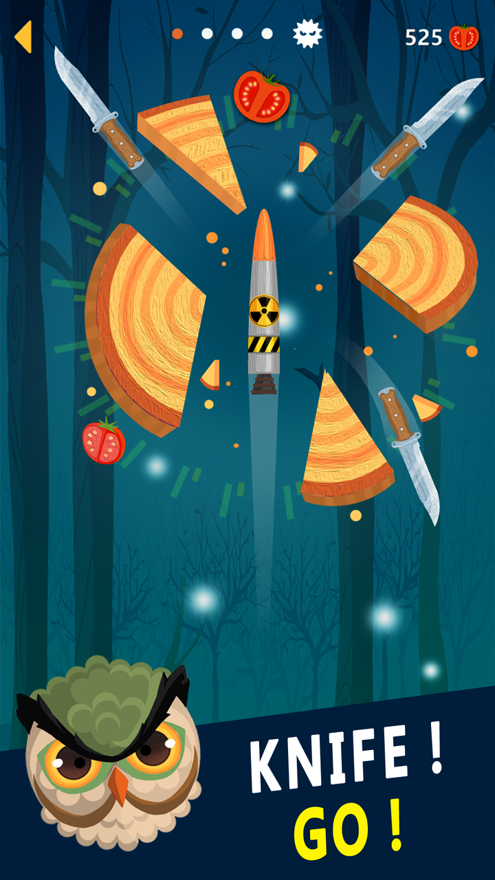 Knife Strike - Knife Game to Hit Game Screenshot