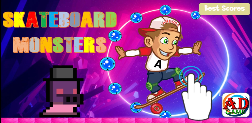 Skateboard Monsters 비디오 스크린샷