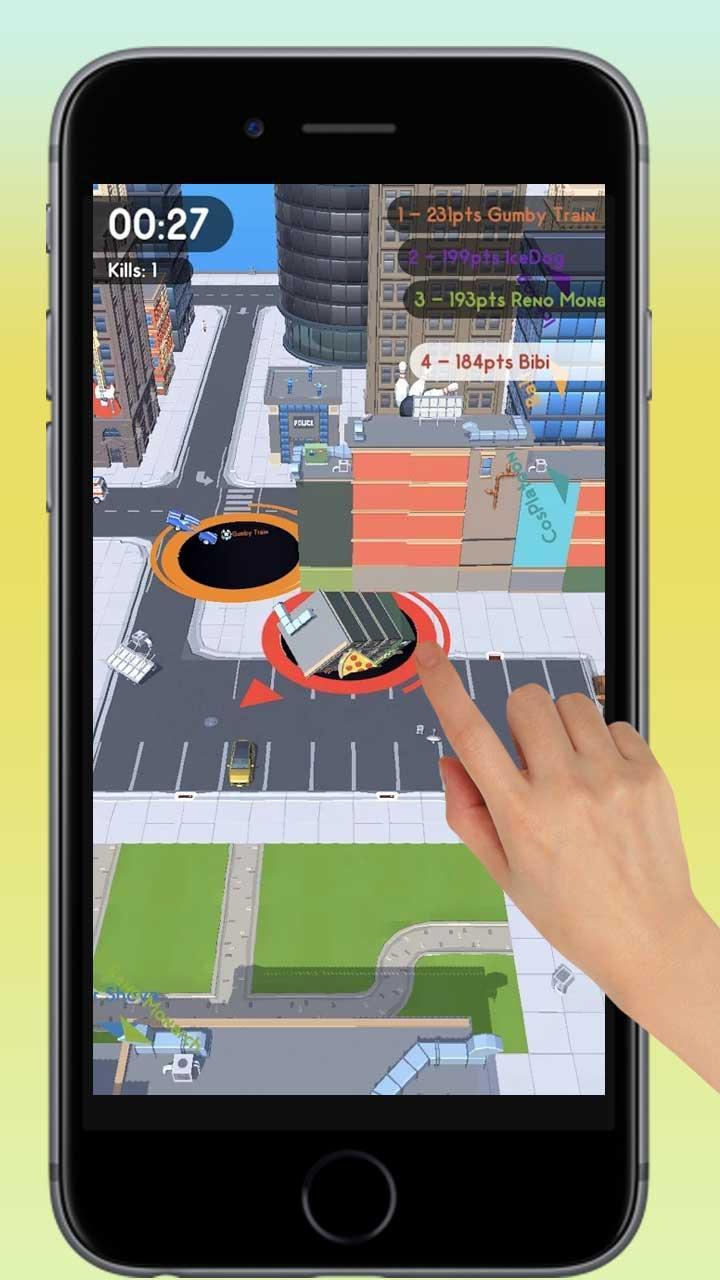 Hole City Wars Game Screenshot