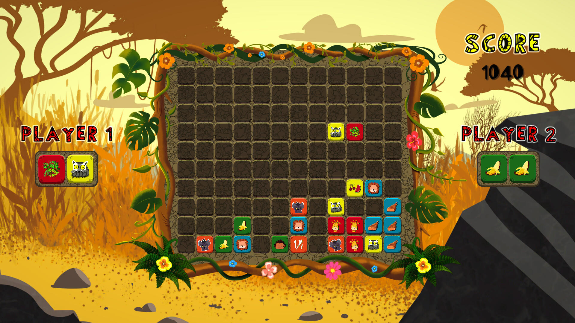 Animal Across: Afrika screenshot game