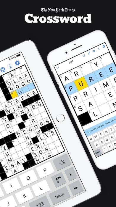 New York Times Crossword 遊戲截圖