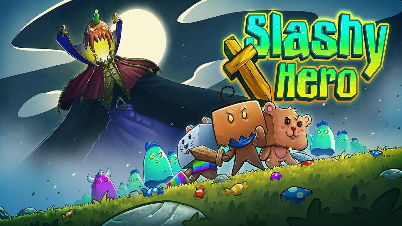 Screenshot of the video of Slashy Hero