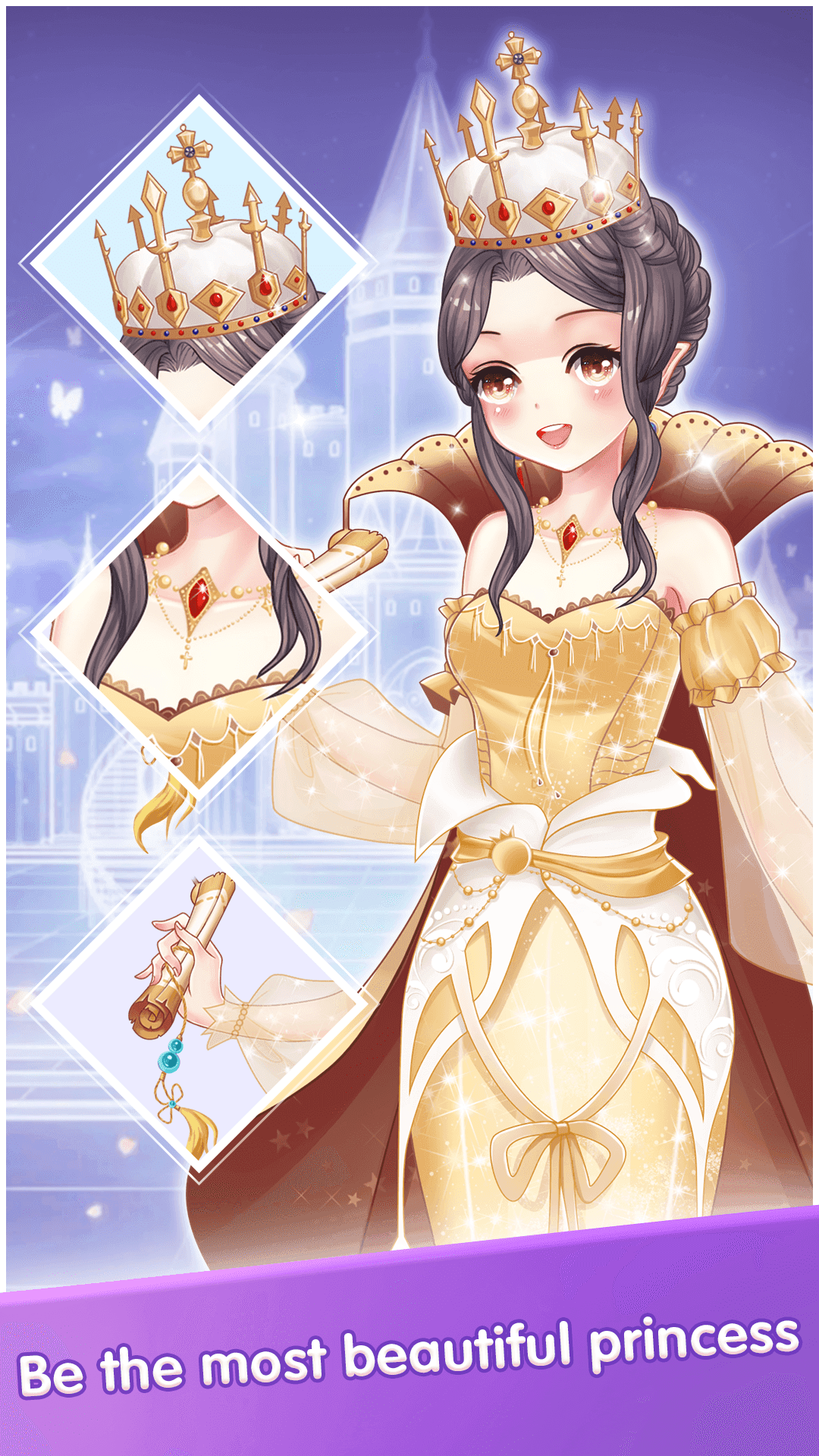 Cat Diary: Dress up Princess Game Screenshot