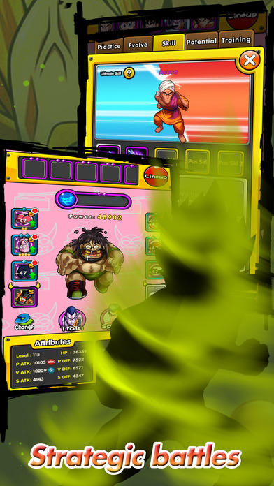 Dragon Adventures Z ゲームのスクリーンショット