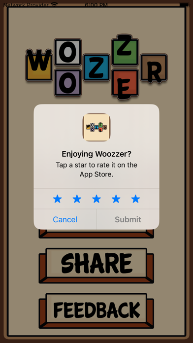Woozzer Game Screenshot