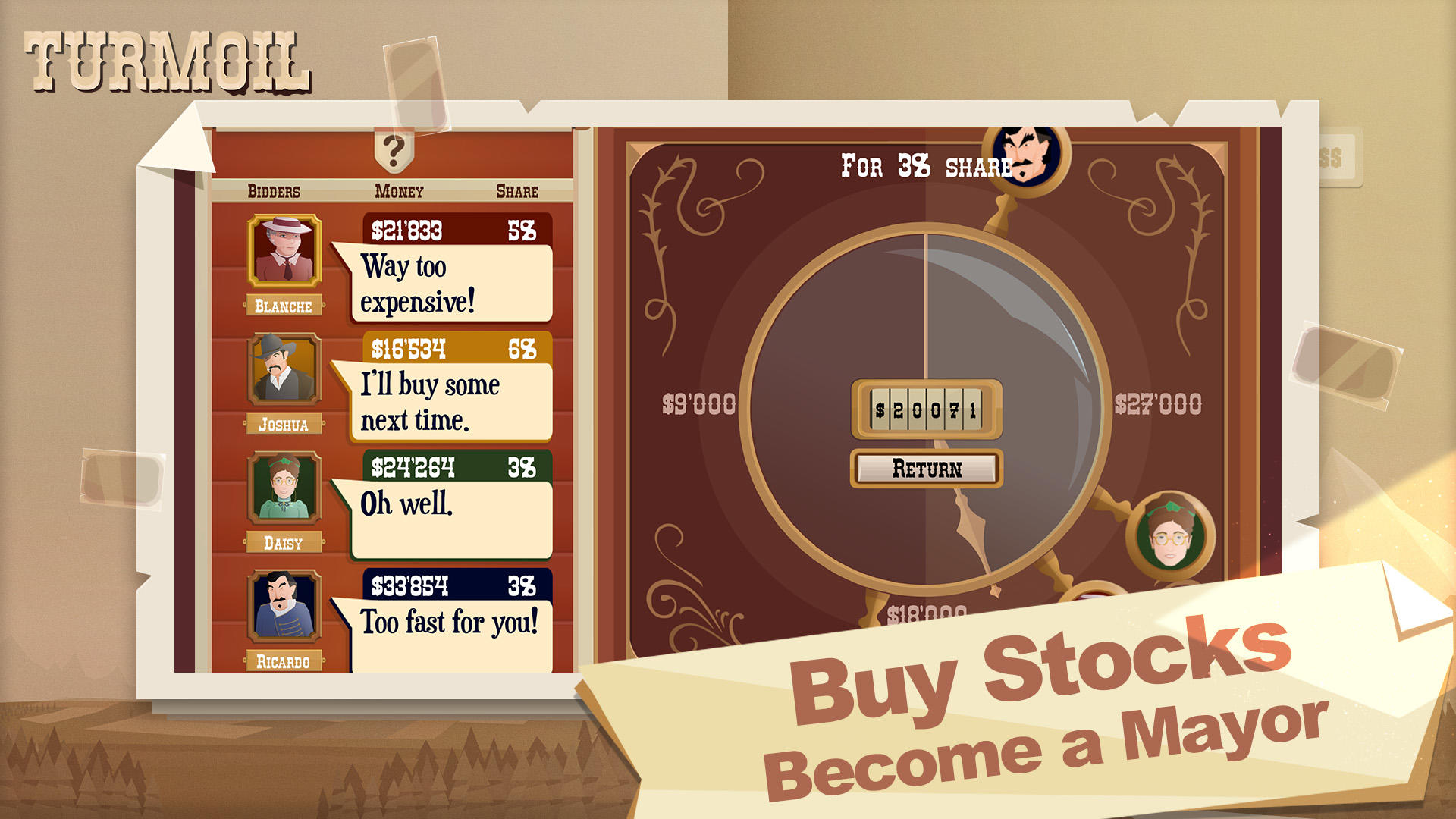 Turmoil Game Screenshot