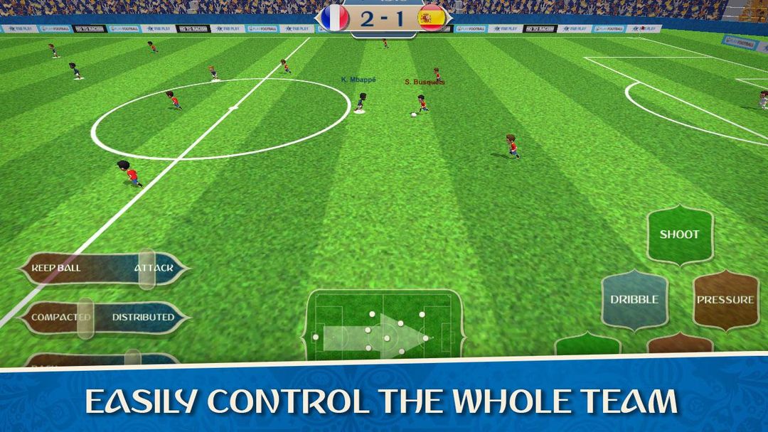 Soccer World Cup - Soccer Kids ภาพหน้าจอเกม