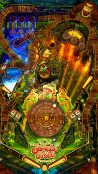 Jungle Style Pinball Game Screenshot