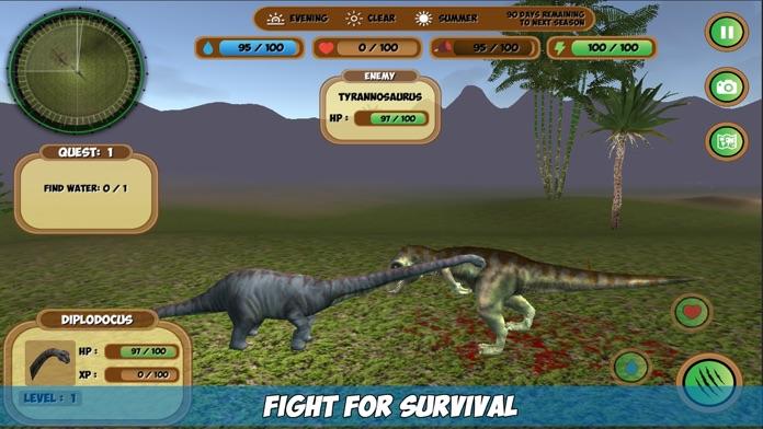 Diplodocus Simulator Game Screenshot