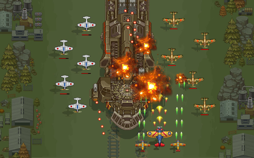 Screenshot of 1945 Air Force: Airplane games