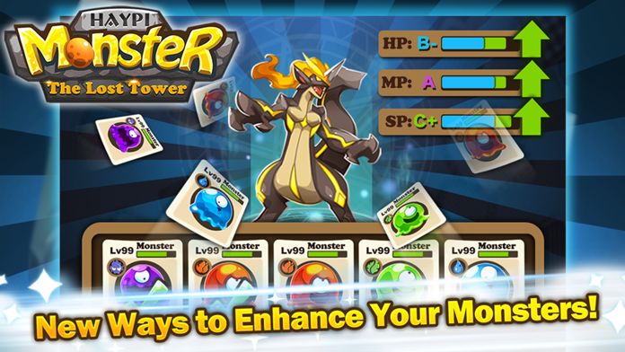 Haypi Monster:The Lost Tower 게임 스크린 샷