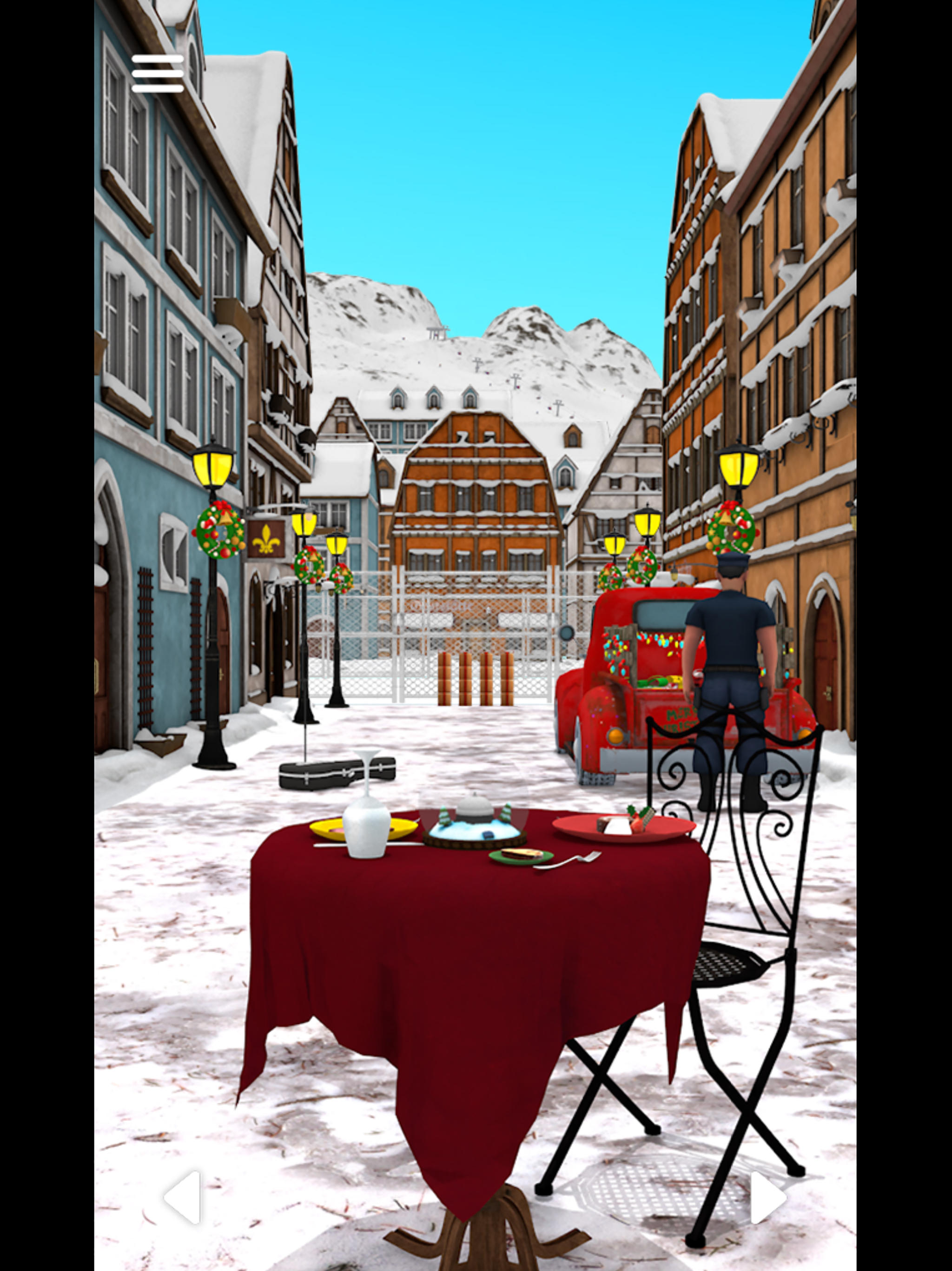 Escape Game: Christmas Market Game Screenshot