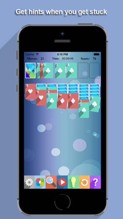 Solitaire Blitz ゲームのスクリーンショット