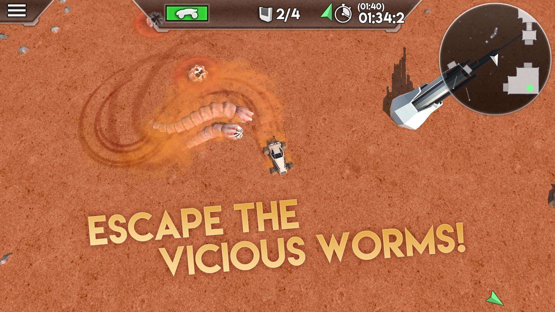 Screenshot 1 of ကန္တာရ Worms 