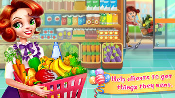 Cuplikan Layar Game Supermarket Manager