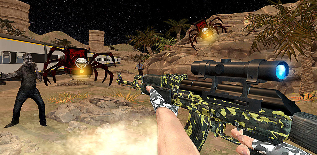 Spider Train Survival Horror screenshot