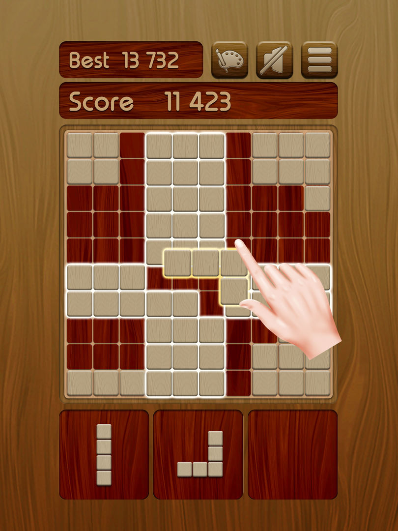 Screenshot of Woody Block Puzzle ®