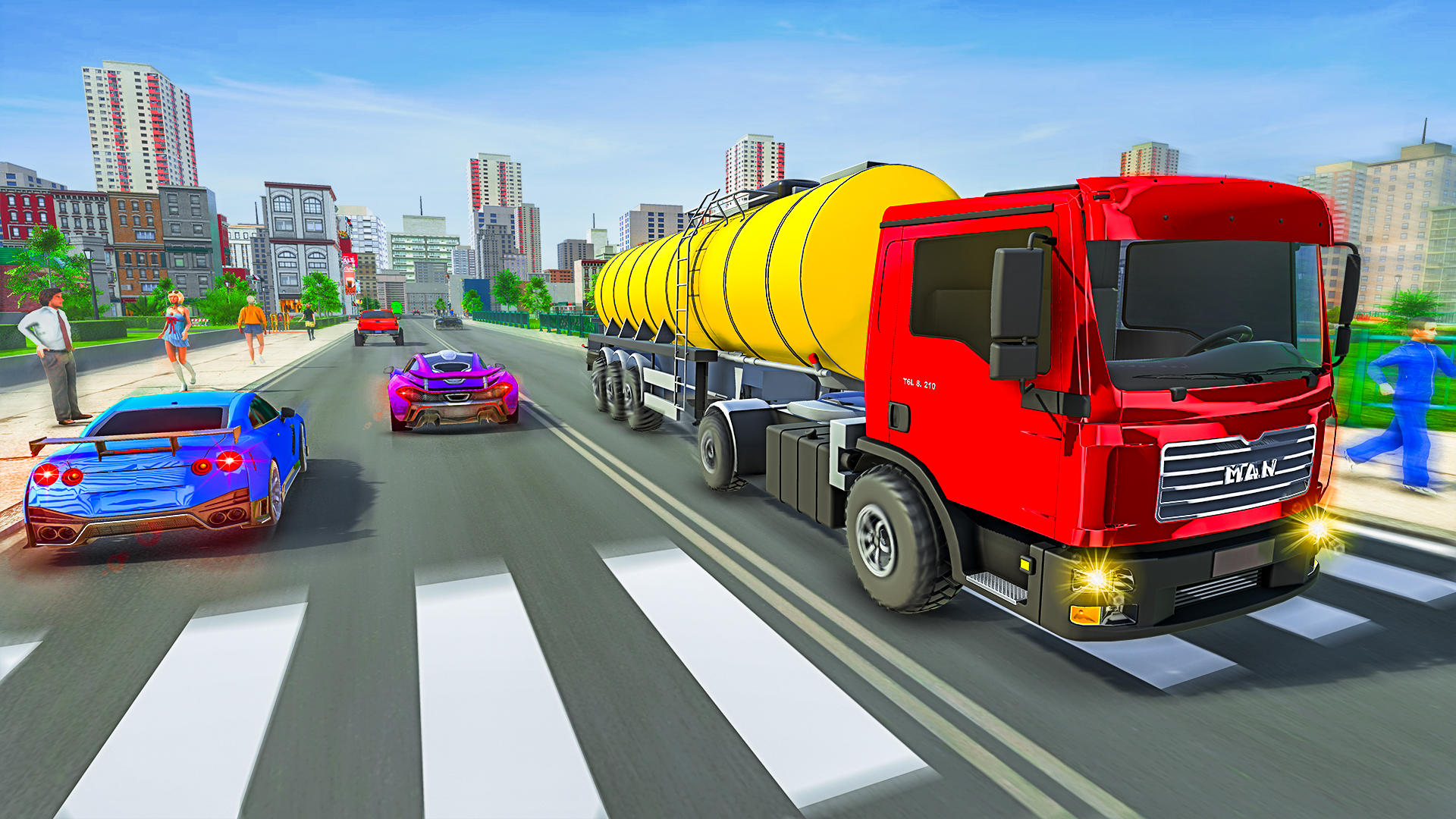 Oil Tanker Driving Truck Games android iOSTapTap