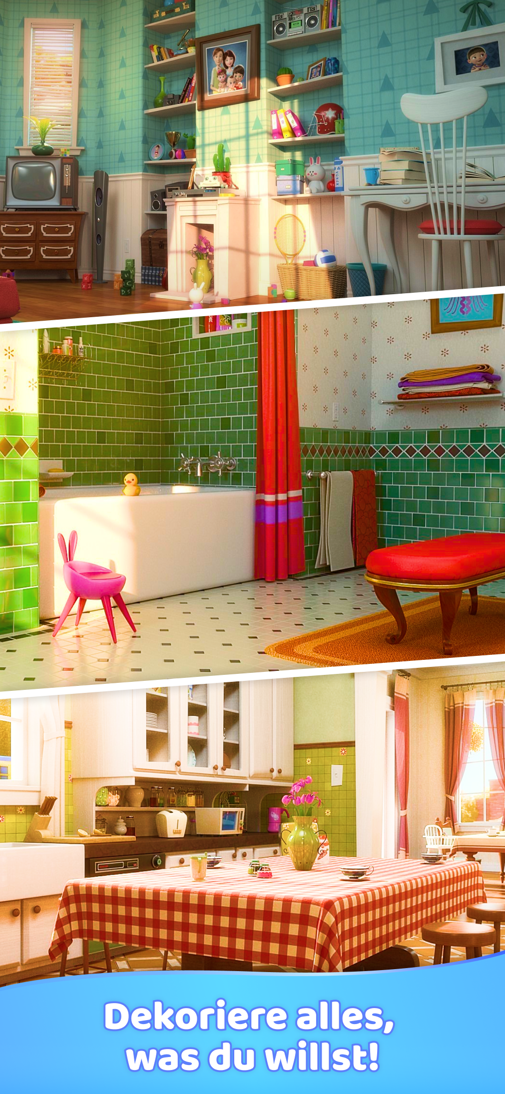 Screenshot 1 of Merge Decor: Haus dekorieren 1.0.84