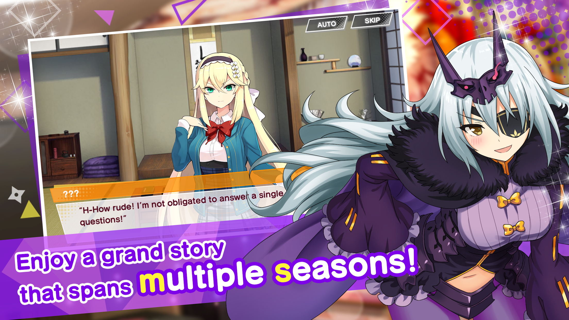 Moe! Ninja Girls RPG: SHINOBI Game Screenshot