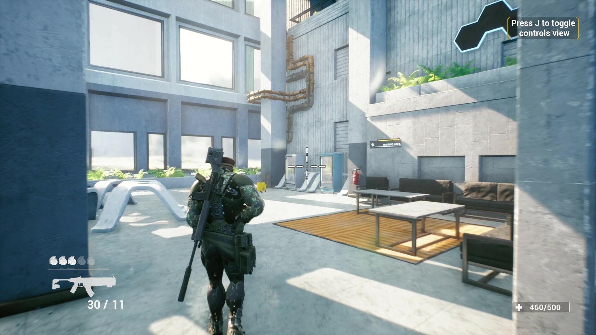 Screenshot of Chrono Commando 2053