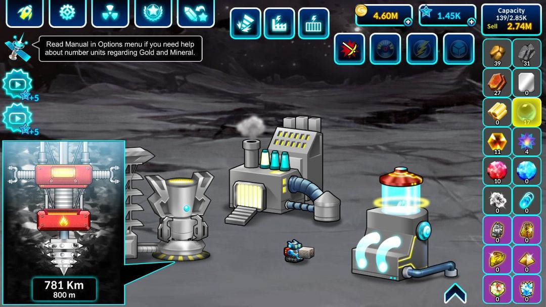Screenshot of DrillKing - New Frontier