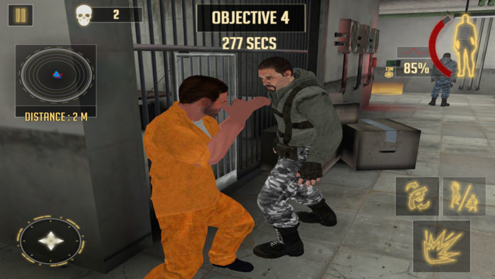 Survival Prison Escape v2 Pro 게임 스크린 샷