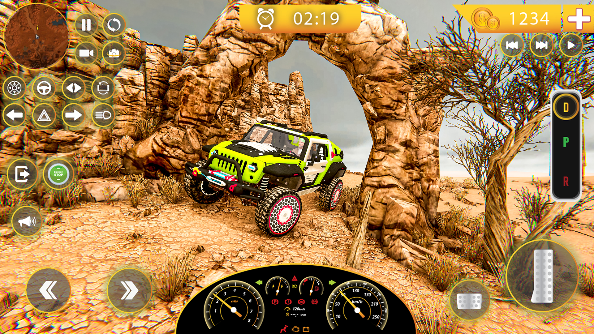 Offroad Jeep 4x4 Driving Games Game Screenshot