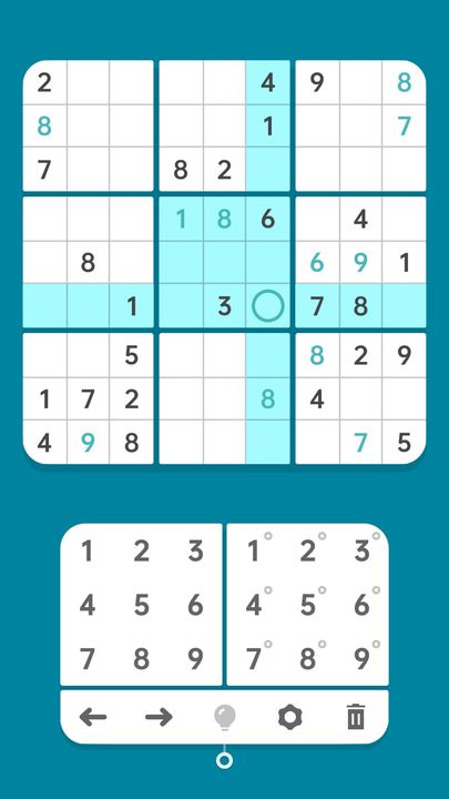 Screenshot 1 of Sudoku clearing SodoCool 1.0.4