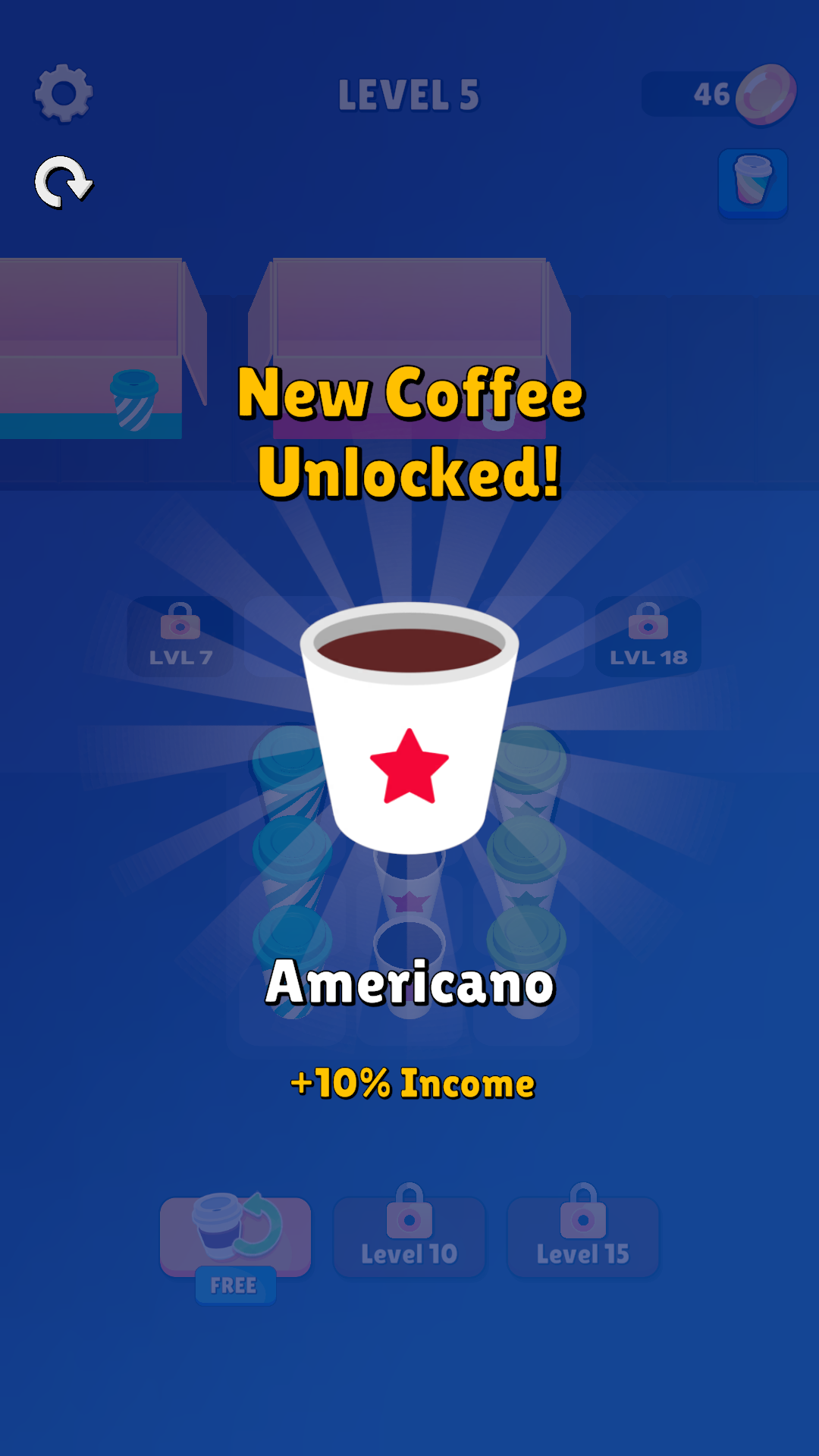 Coffee Jam Game Screenshot