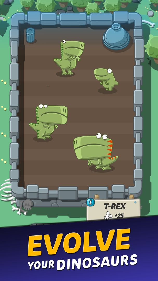 Screenshot of Crazy Dino Park