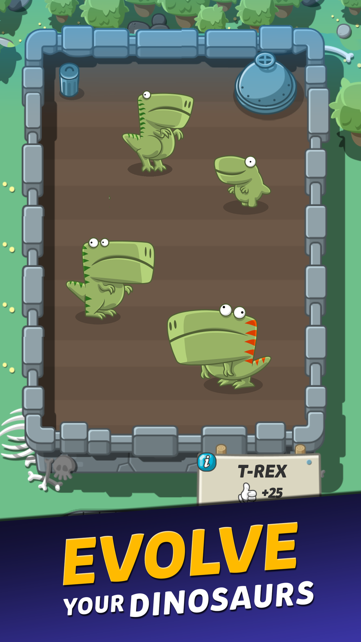 Crazy Dino Park Game Screenshot