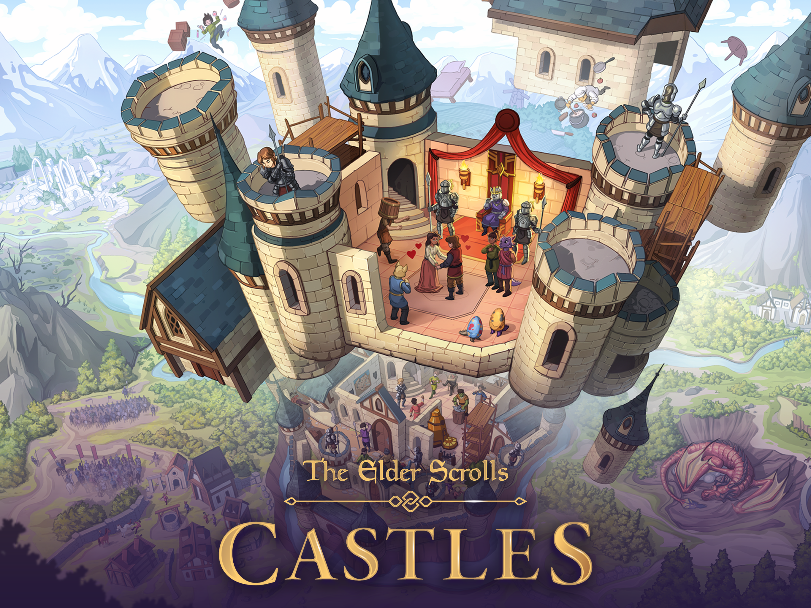 The Elder Scrolls: Castles Game Screenshot