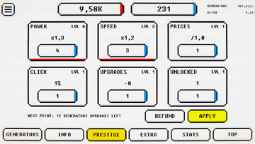 The Very Idle Game Game Screenshot