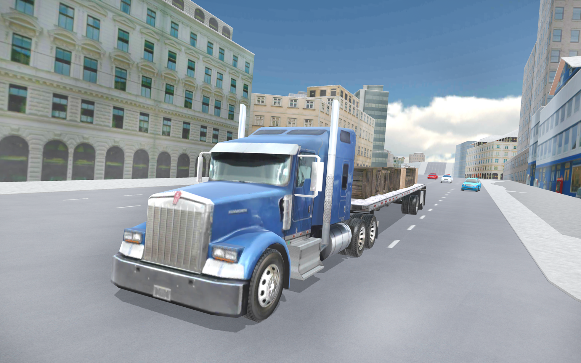 Скриншот игры City Truck Driving Simulator