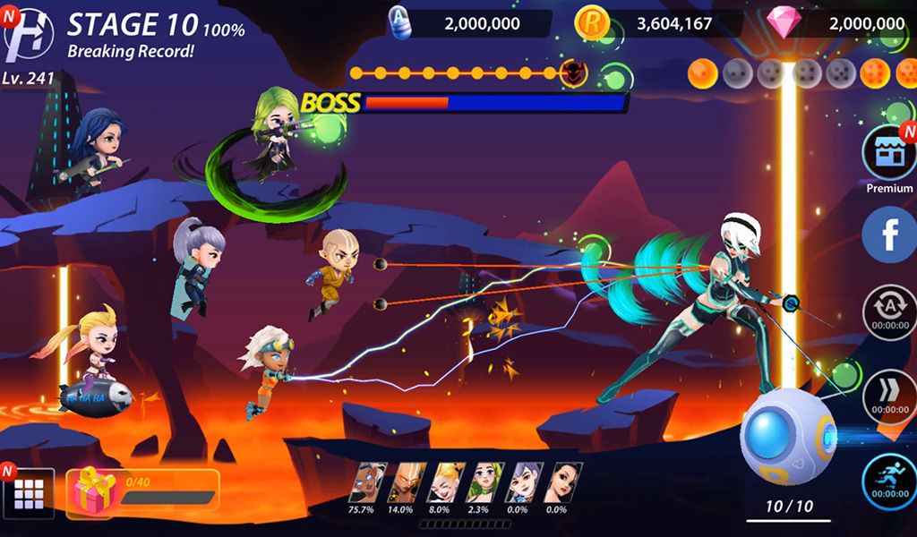 Idle Hero Z - Summon & Merge C screenshot game