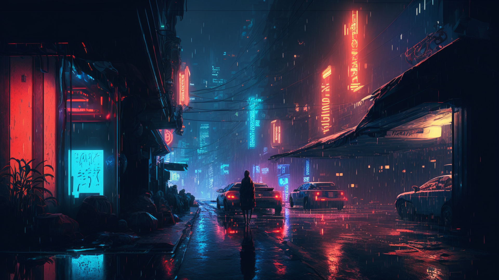 Cyberpunk:Idle City life build 게임 스크린샷