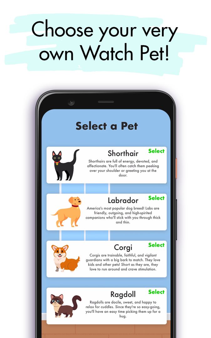 Watch Pet screenshot game