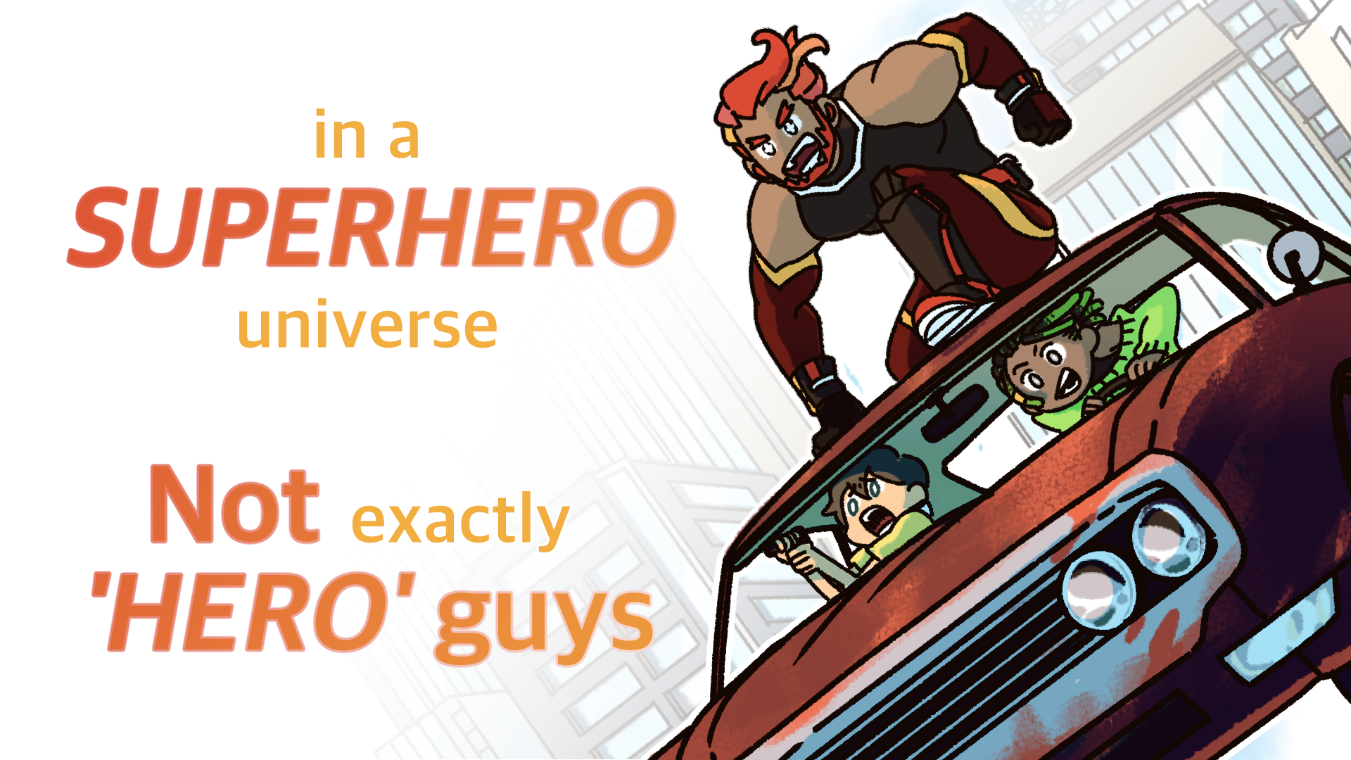 Not Exactly A Hero: Story Game Game Screenshot