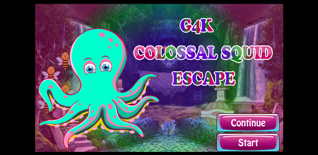Banner of Kavi Escape Game 472 Игра «Побег колоссального кальмара» 