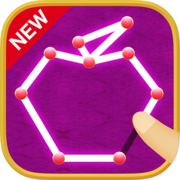 One stroke game! Train your brain with free puzzles! Ippitsugaki!