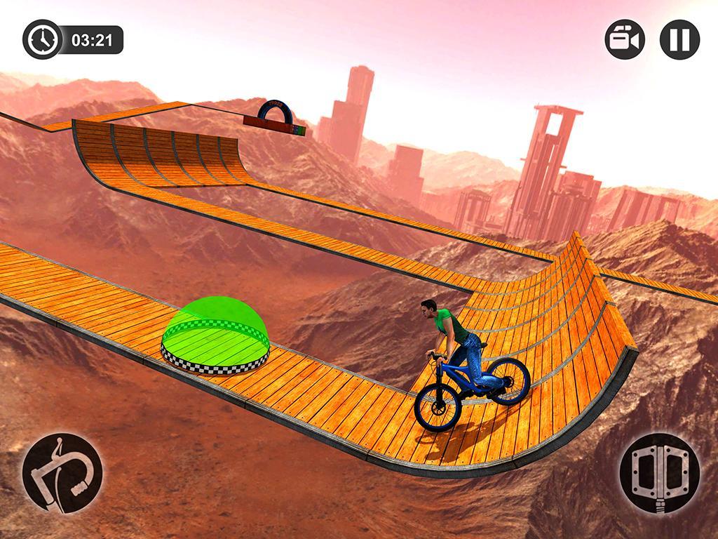 Screenshot of Impossible BMX Bicycle Stunts