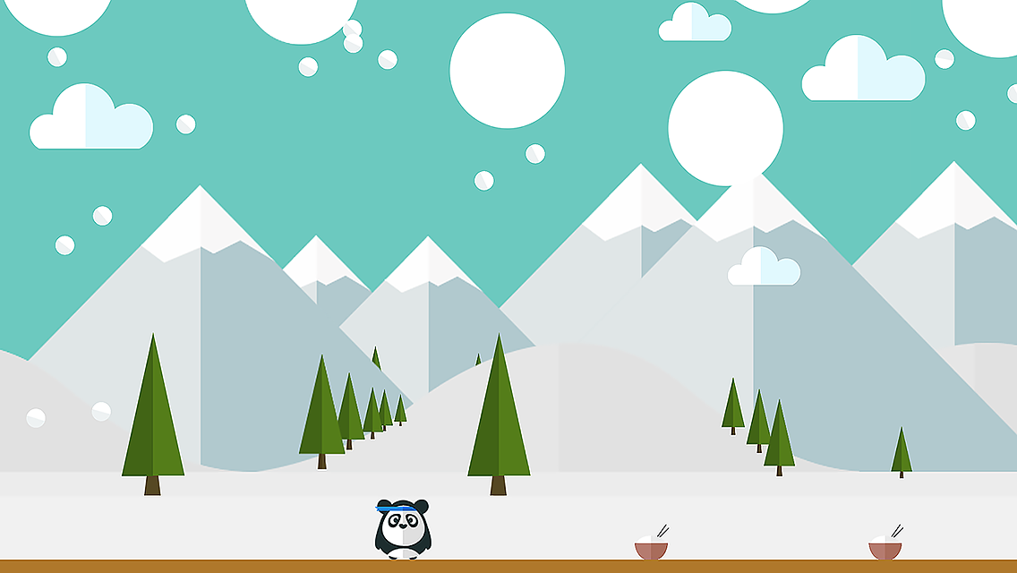 Dashy Panda Game Screenshot